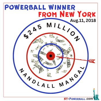 Nandlall Mangal - NY Powerball Winner - $245 Million